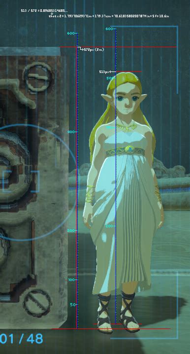 zelda height botw